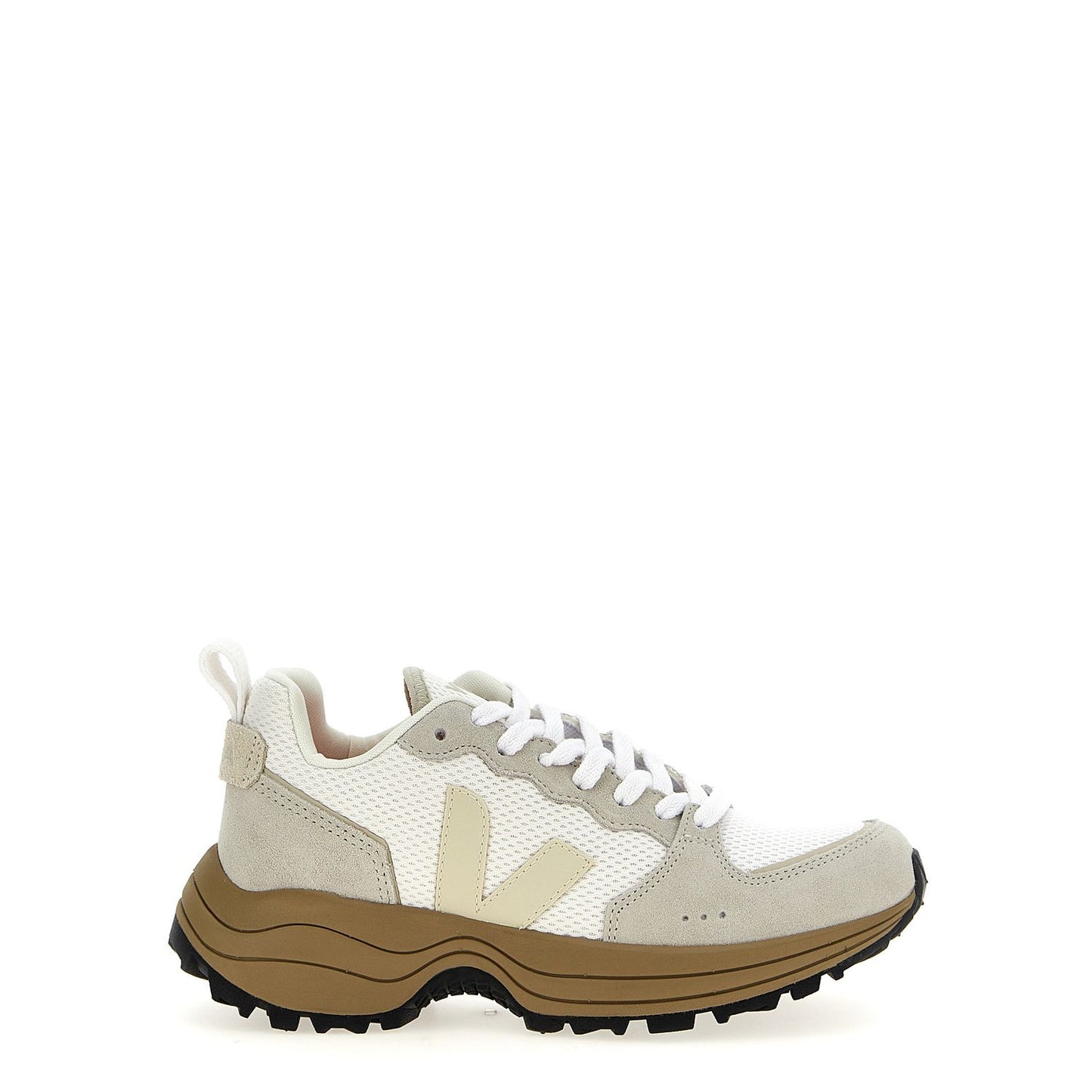 Veja Beige Recycled Polyester Athletic Sneakers