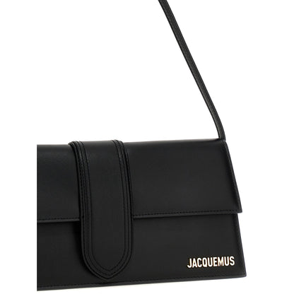 Jacquemus Black Cowhide Shoulder Bag