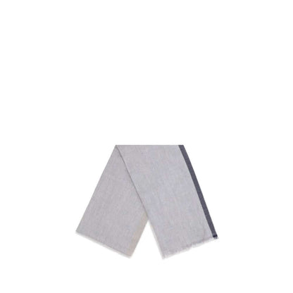 Brunello Cucinelli Gray Cashmere Scarf