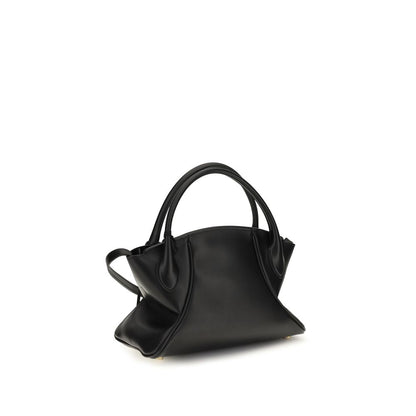 Balmain Black Calf Leather Bos Taurus Handbag