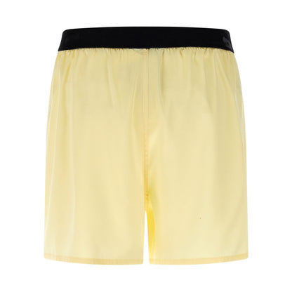 Tom Ford Bicolor Silk Bermuda Shorts