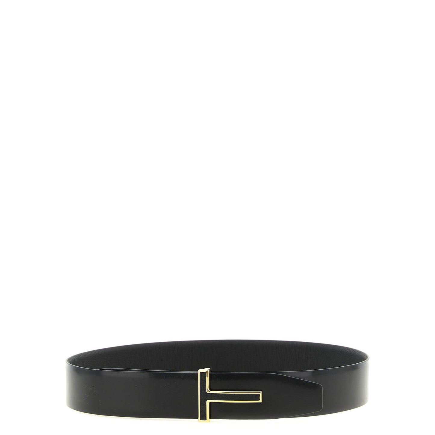 Tom Ford Black Calfskin Regular Belt