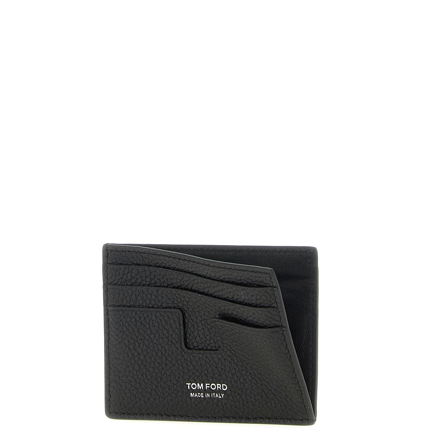 Tom Ford Black Calfskin Cardholder