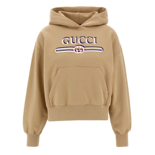 Gucci Beige Cotton Hoodie