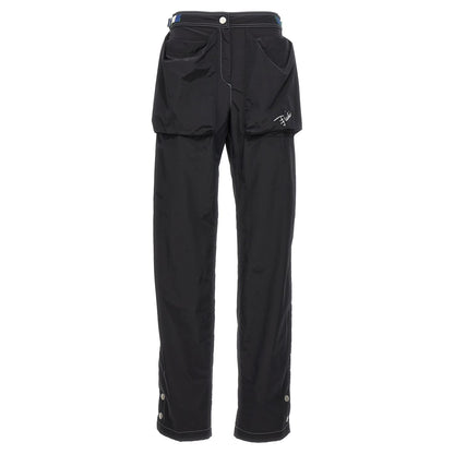 Emilio Pucci Black Polyamide Casual Pants