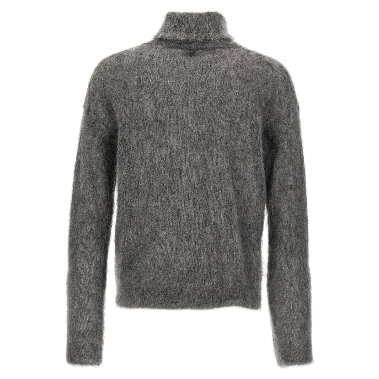 Saint Laurent Gray Wool Cardigan