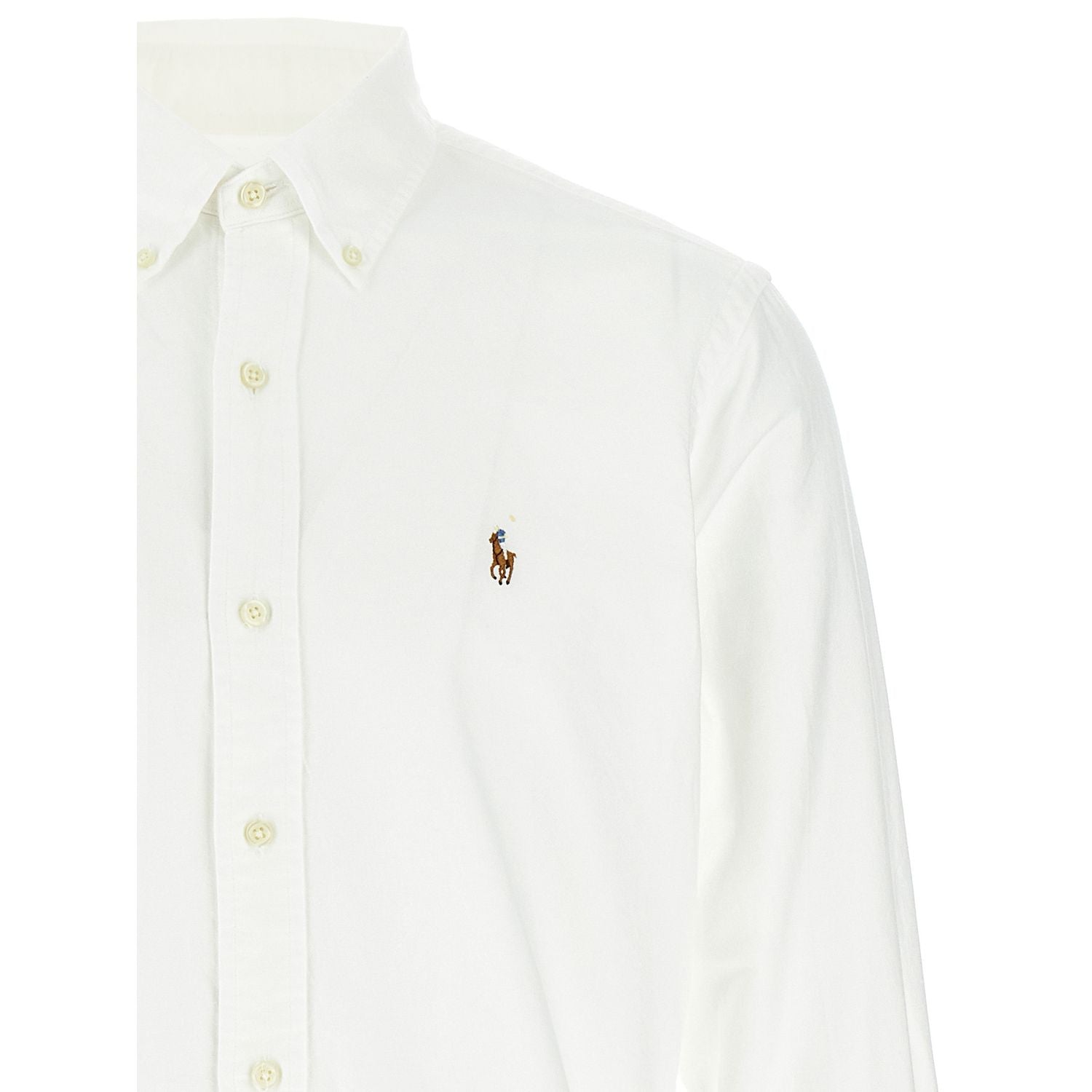 Polo Ralph Lauren White Cotton Blouse