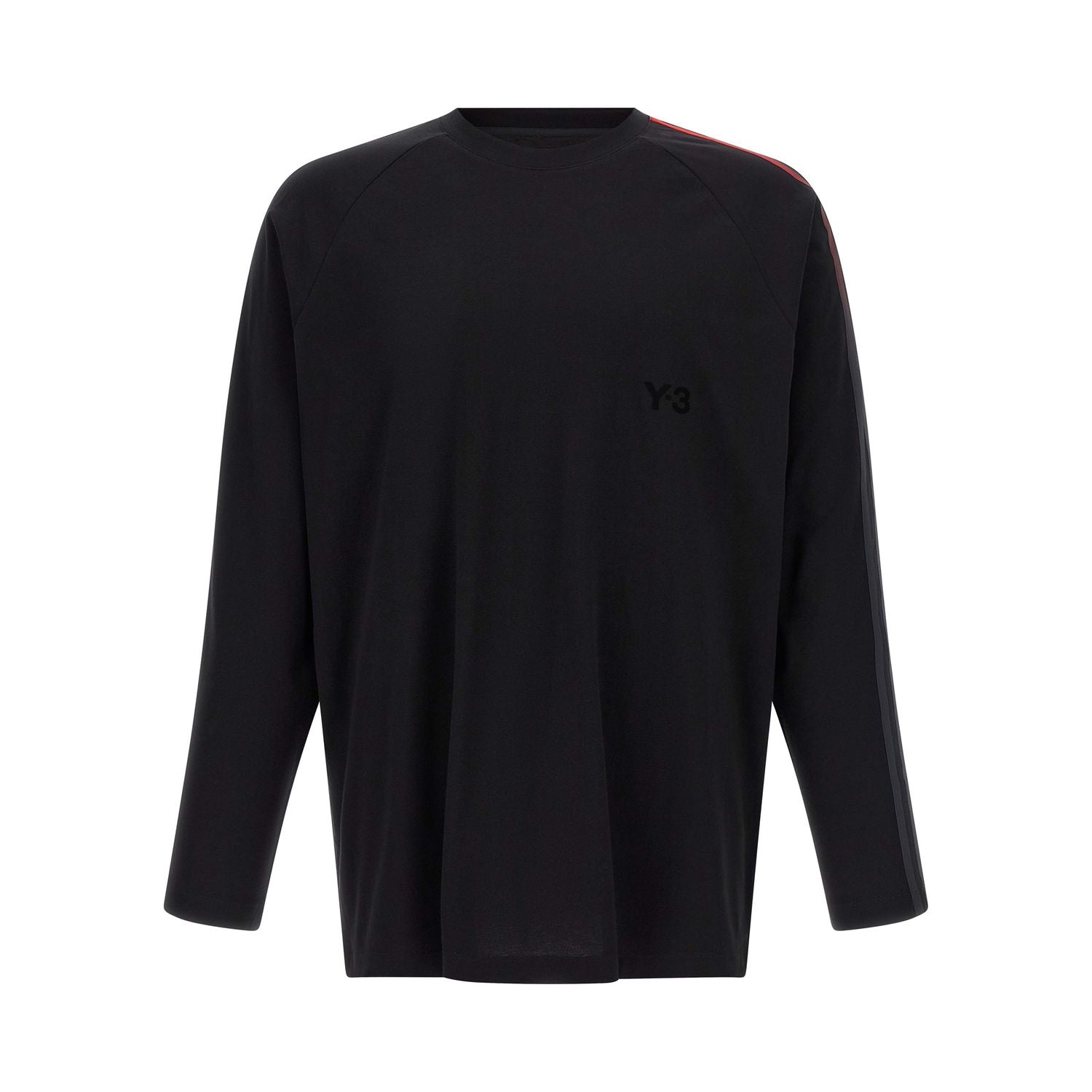 Y-3 Black Cotton T-Shirt