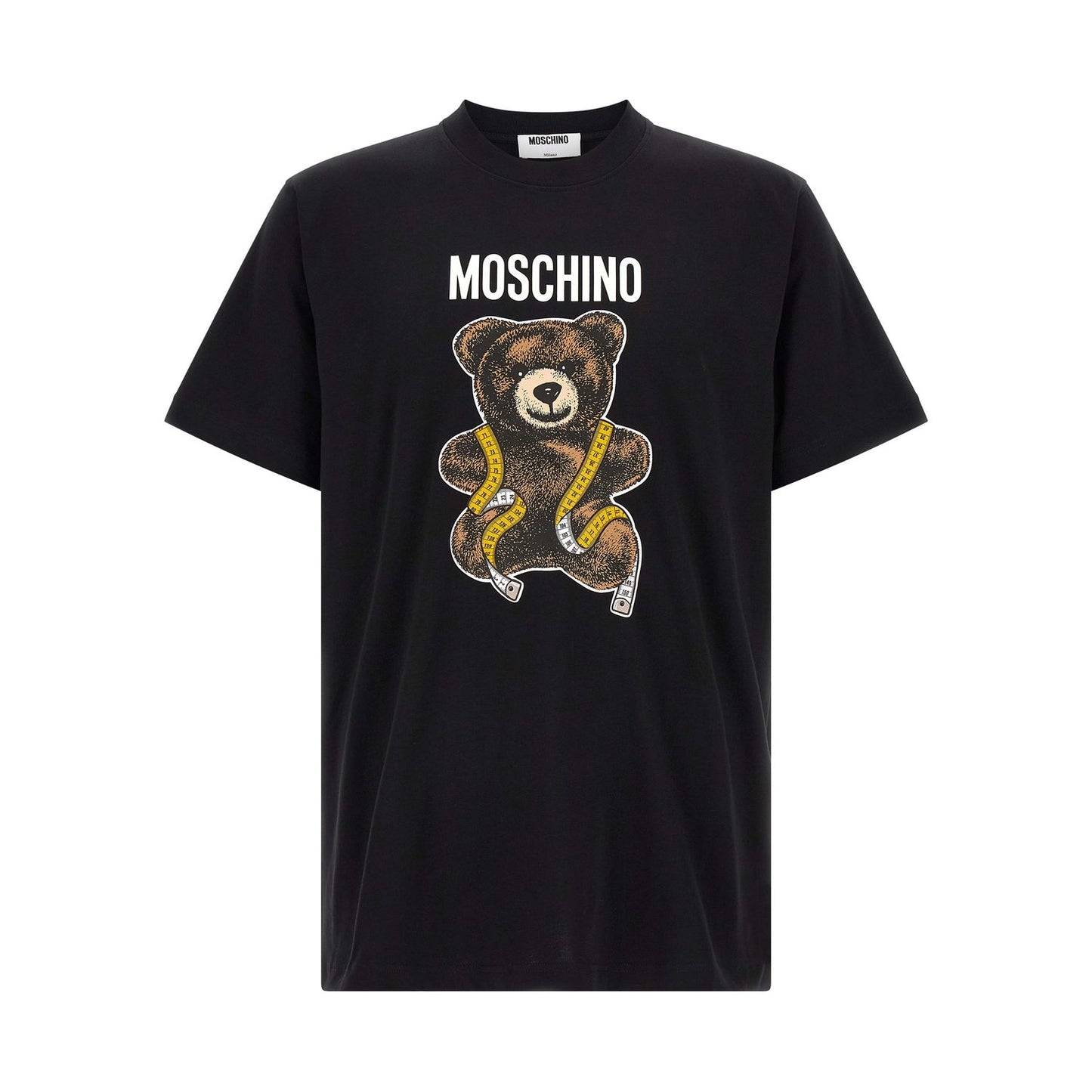 Moschino Black Cotton T-Shirt