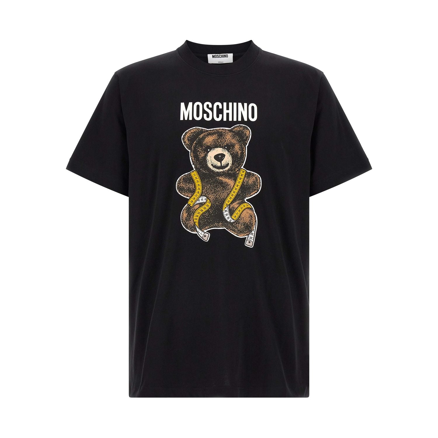Moschino Black Cotton T-Shirt