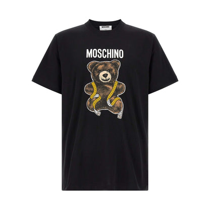 Moschino Black Cotton T-Shirt