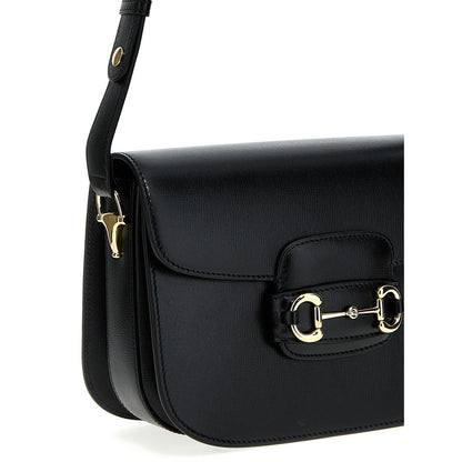 Gucci Black Leather Shoulder Bag