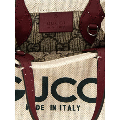 Gucci Beige Polyethylene Handbag