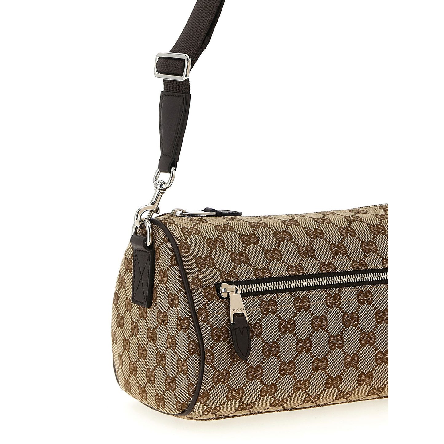 Gucci Beige Polyester Crossbody Bag