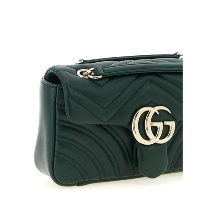 Gucci Bicolor Lamb Leather Shoulder Bag