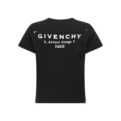 Givenchy Bicolor Cotton T-Shirt