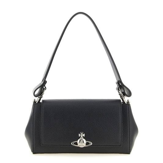 Vivienne Westwood Black Polyethylene Shoulder Bag