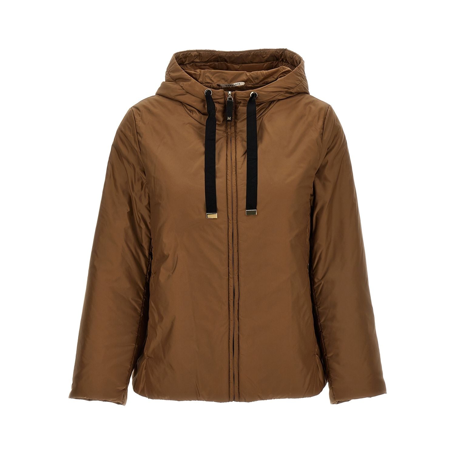 Max Mara Brown Polyester Shell Jacket