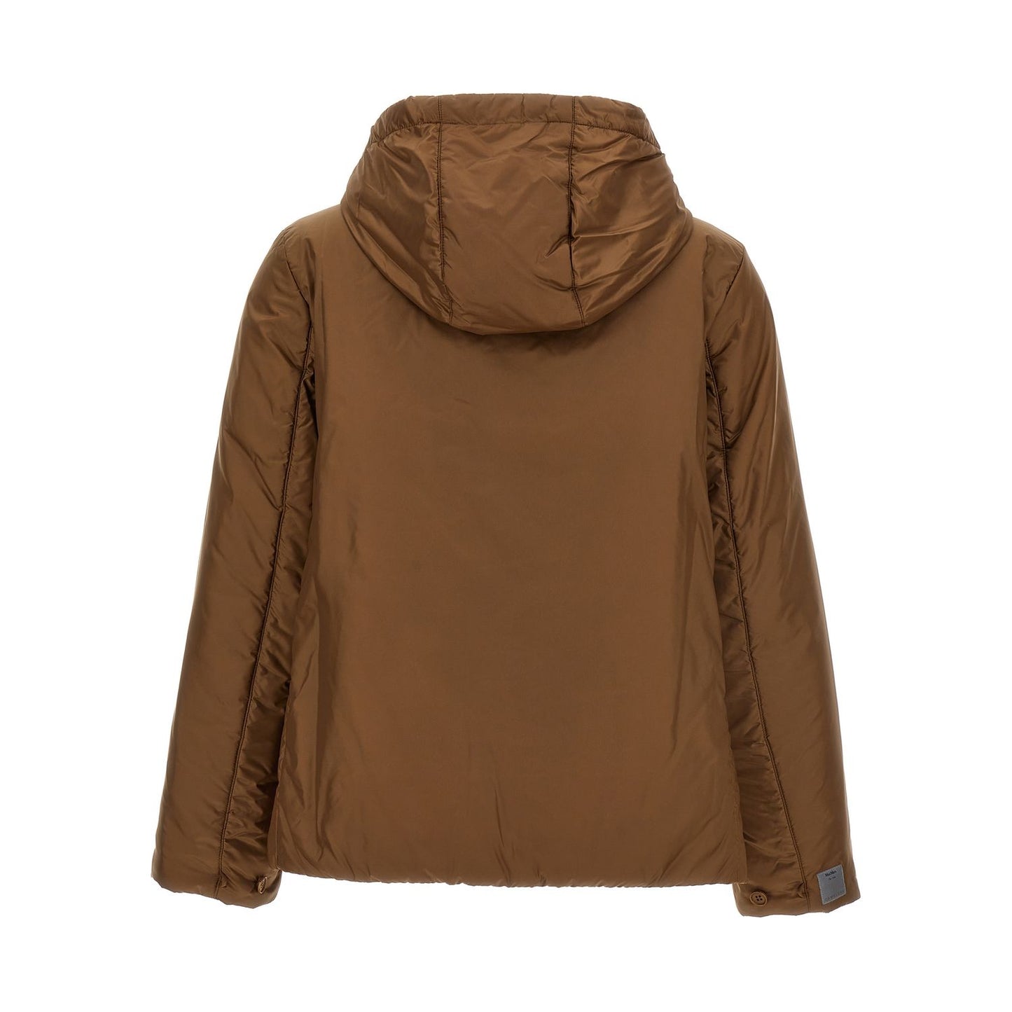 Max Mara Brown Polyester Shell Jacket