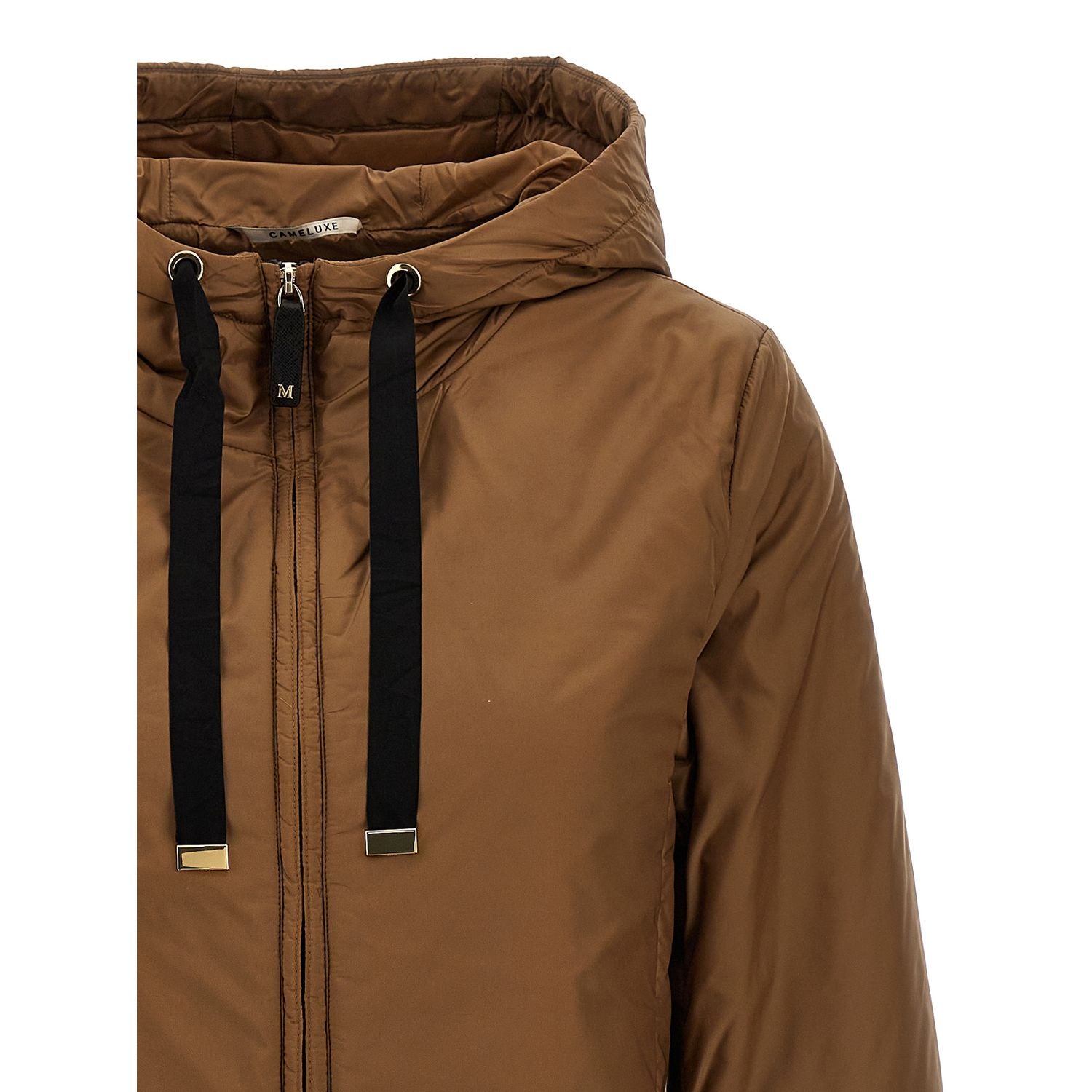 Max Mara Brown Polyester Shell Jacket