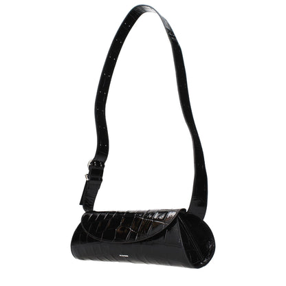 Jil Sander Black Leather Crossbody Bag