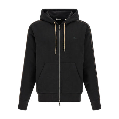 Burberry Black Cotton Sweatshirt