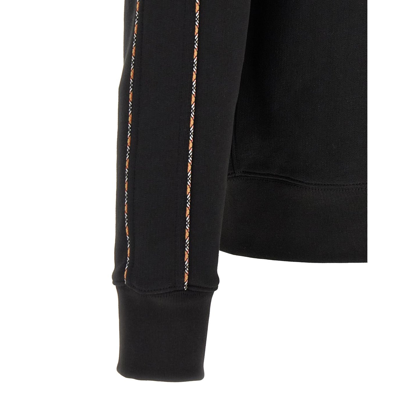 Burberry Black Cotton Sweatshirt