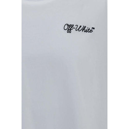 Off-White White Cotton T-Shirt