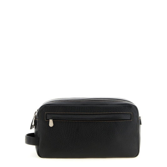 Brunello Cucinelli Black Calfskin Accessories