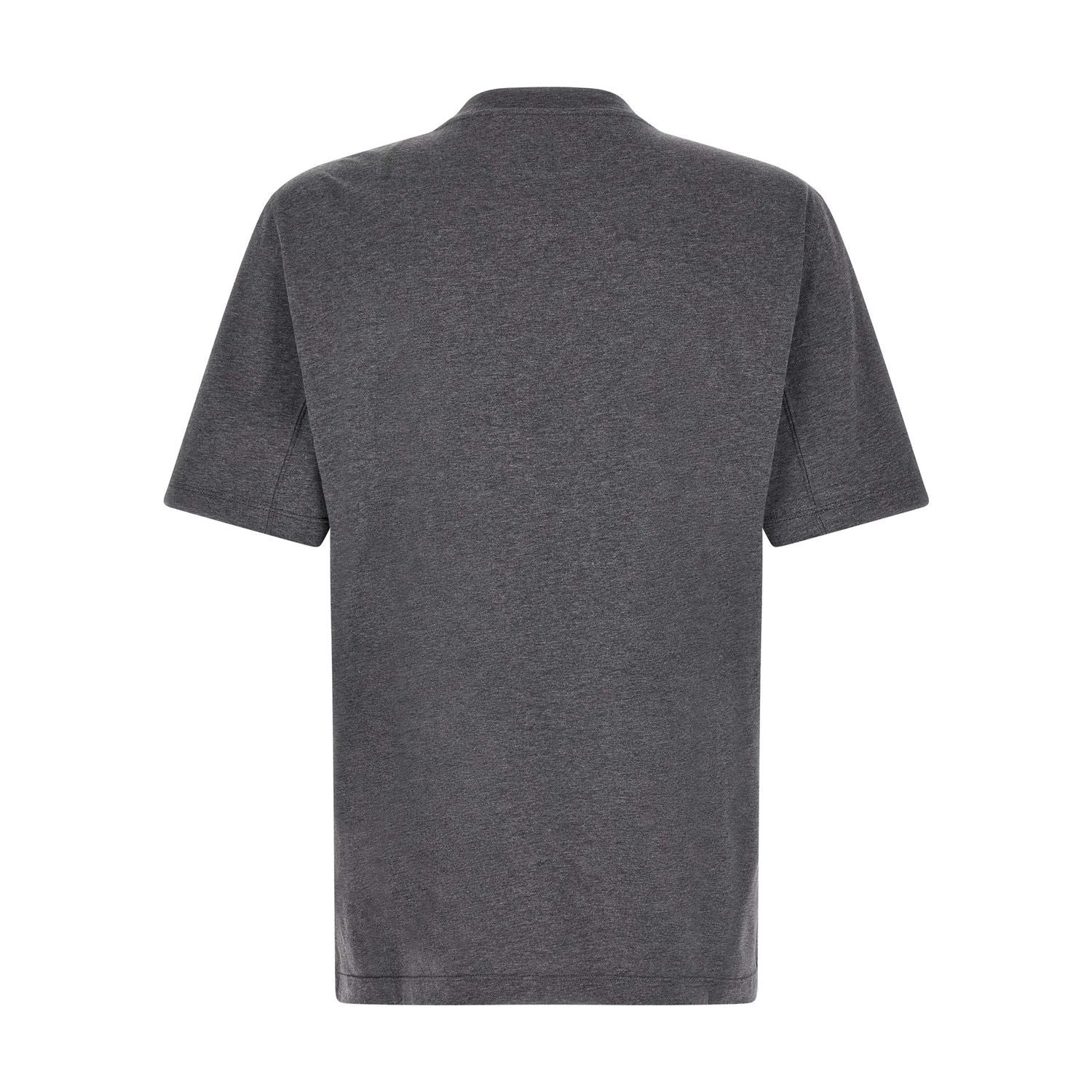 Brunello Cucinelli Gray Cotton T-Shirt