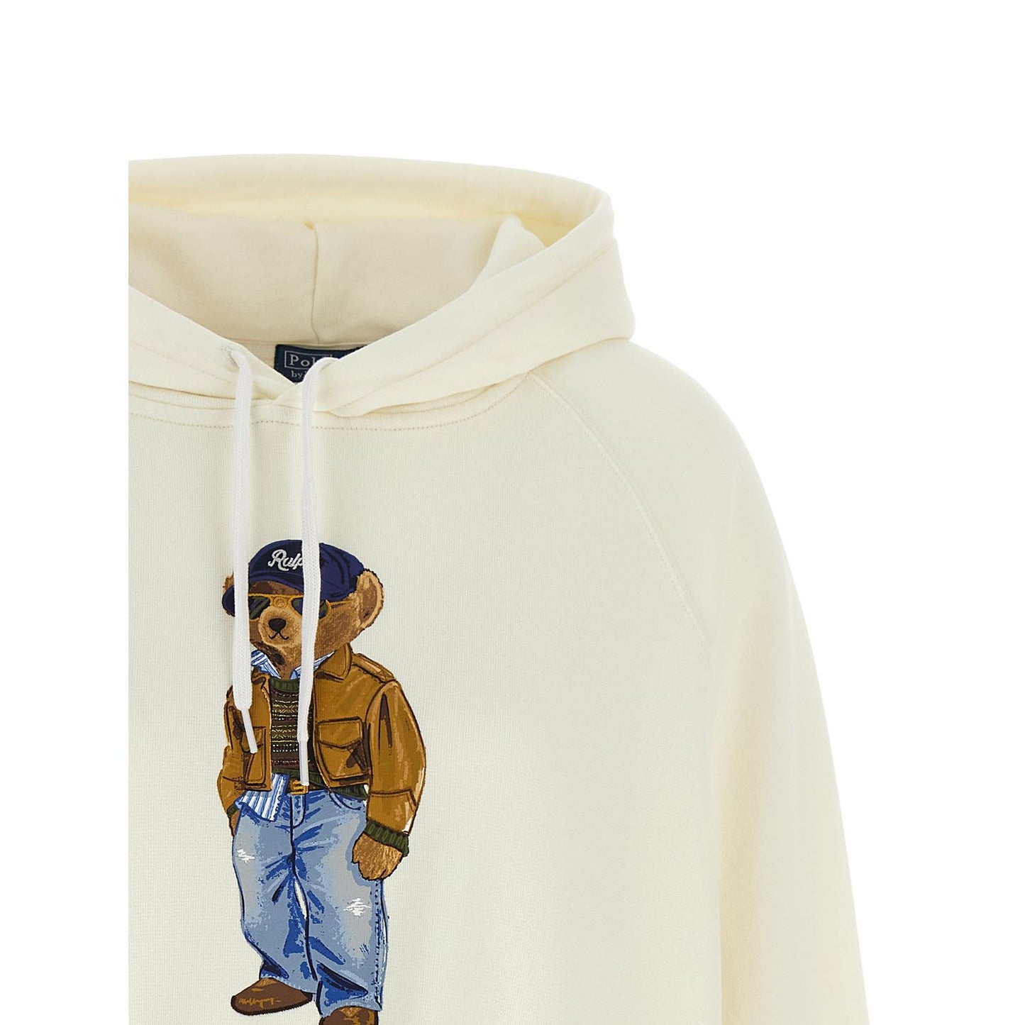 Polo Ralph Lauren White Cotton Sweatshirt