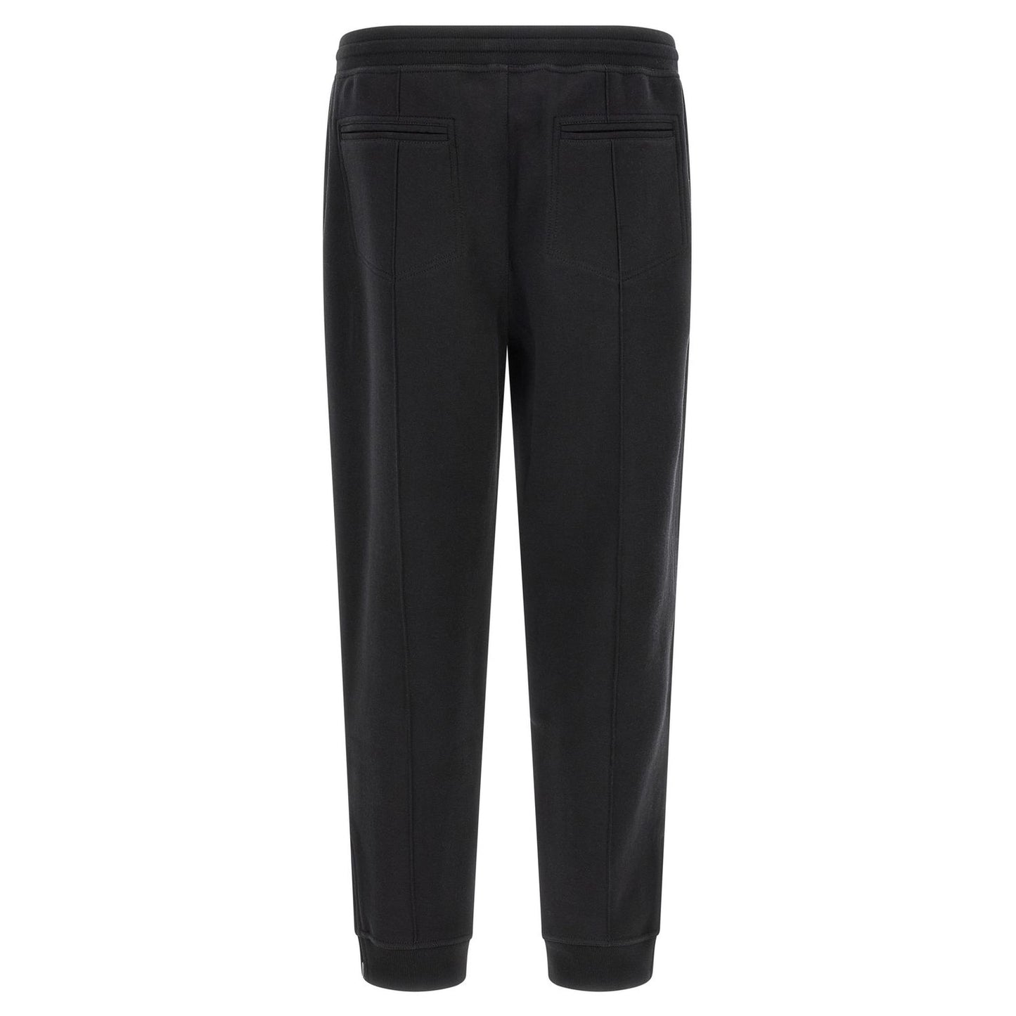 Brunello Cucinelli Black Cotton Joggers (Workout Pants)
