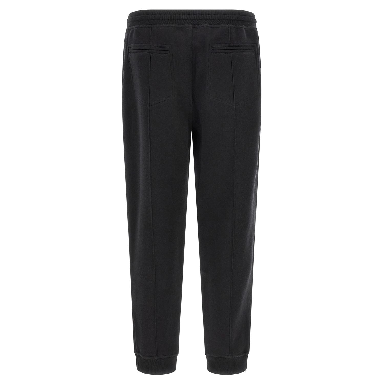 Brunello Cucinelli Black Cotton Joggers (Workout Pants)