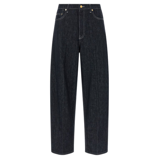 Fabiana Filippi Blue Cotton Jeans Denim