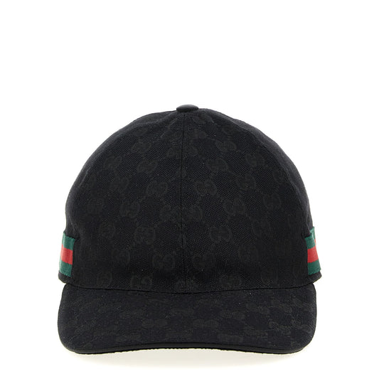 Gucci Black Polyester Cap (Baseball Hat)