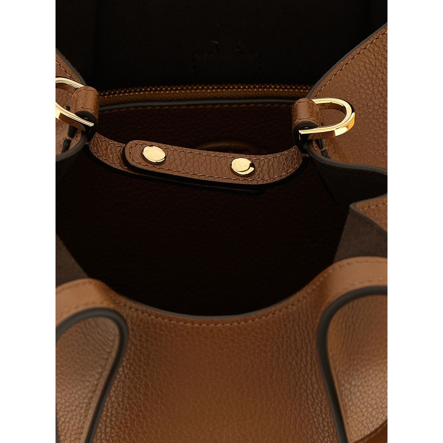 Tod's Brown Calfskin Handbag
