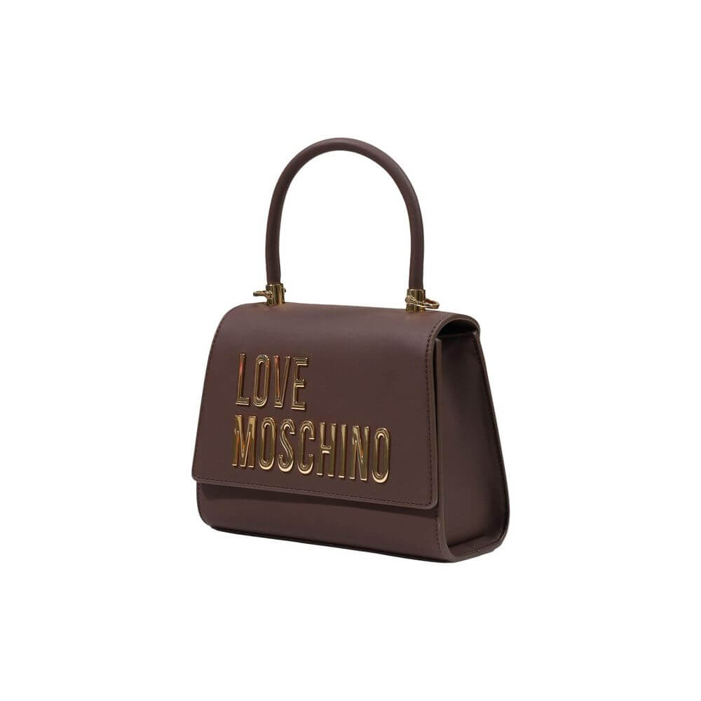 Love Moschino Brown Polyethylene Handbag