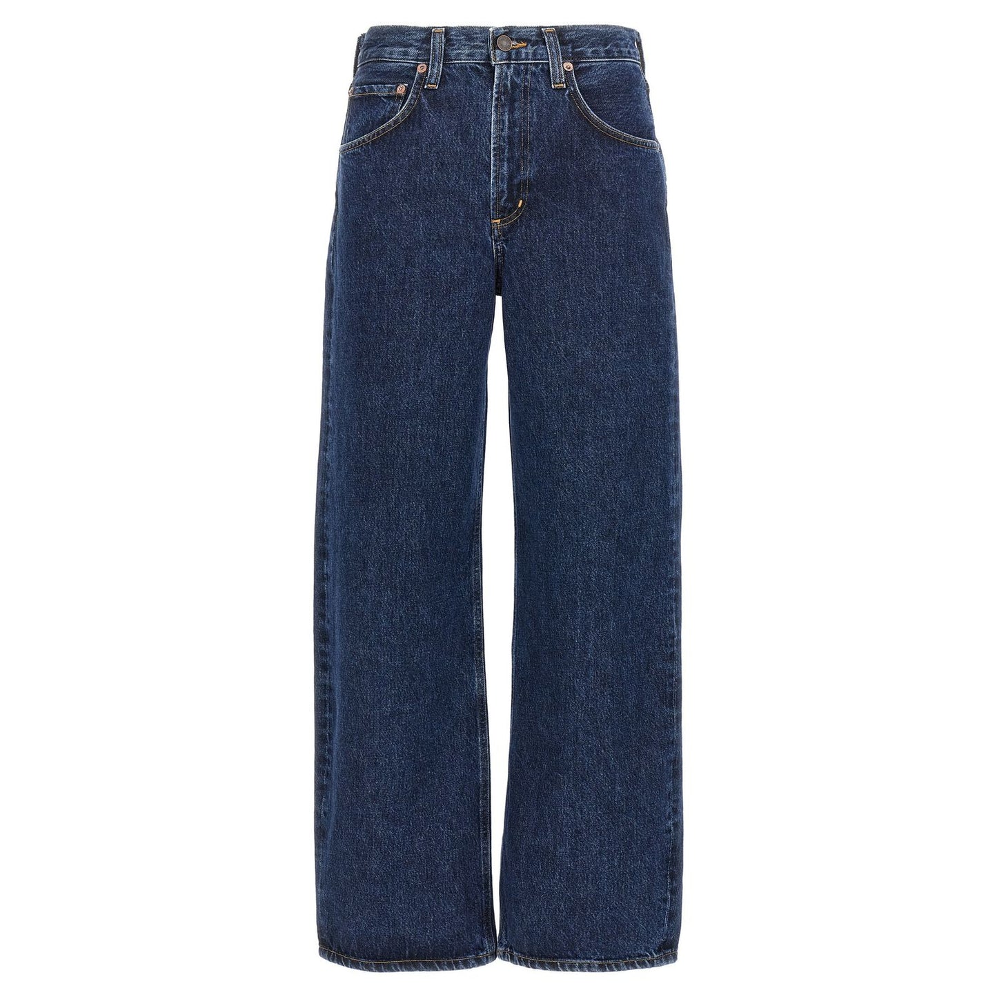 Agolde Blue Cotton Jeans Denim
