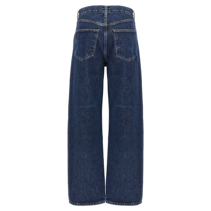 Agolde Blue Cotton Jeans Denim