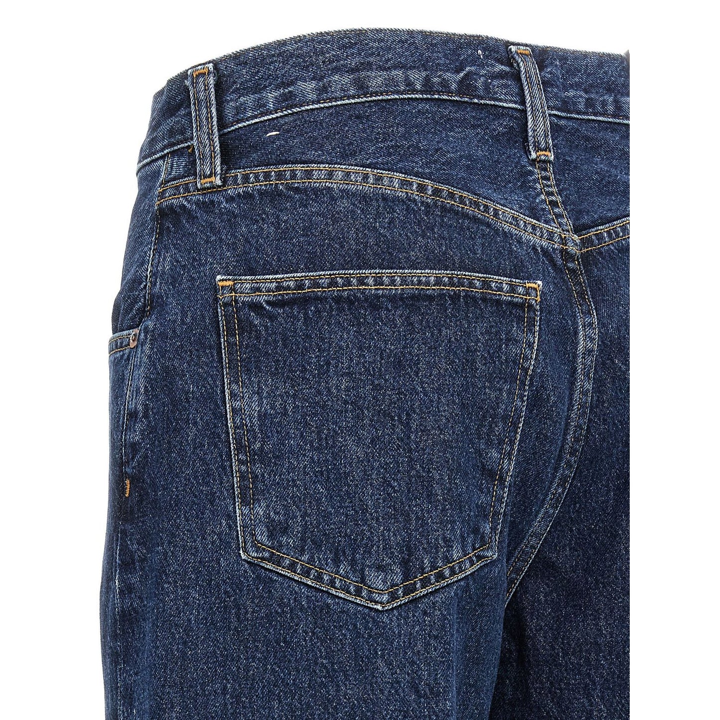 Agolde Blue Cotton Jeans Denim