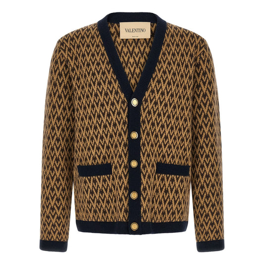 Valentino Garavani Multicolor Cashmere Cardigan
