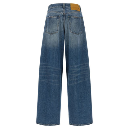 Haikure Blue Cotton Jeans Denim