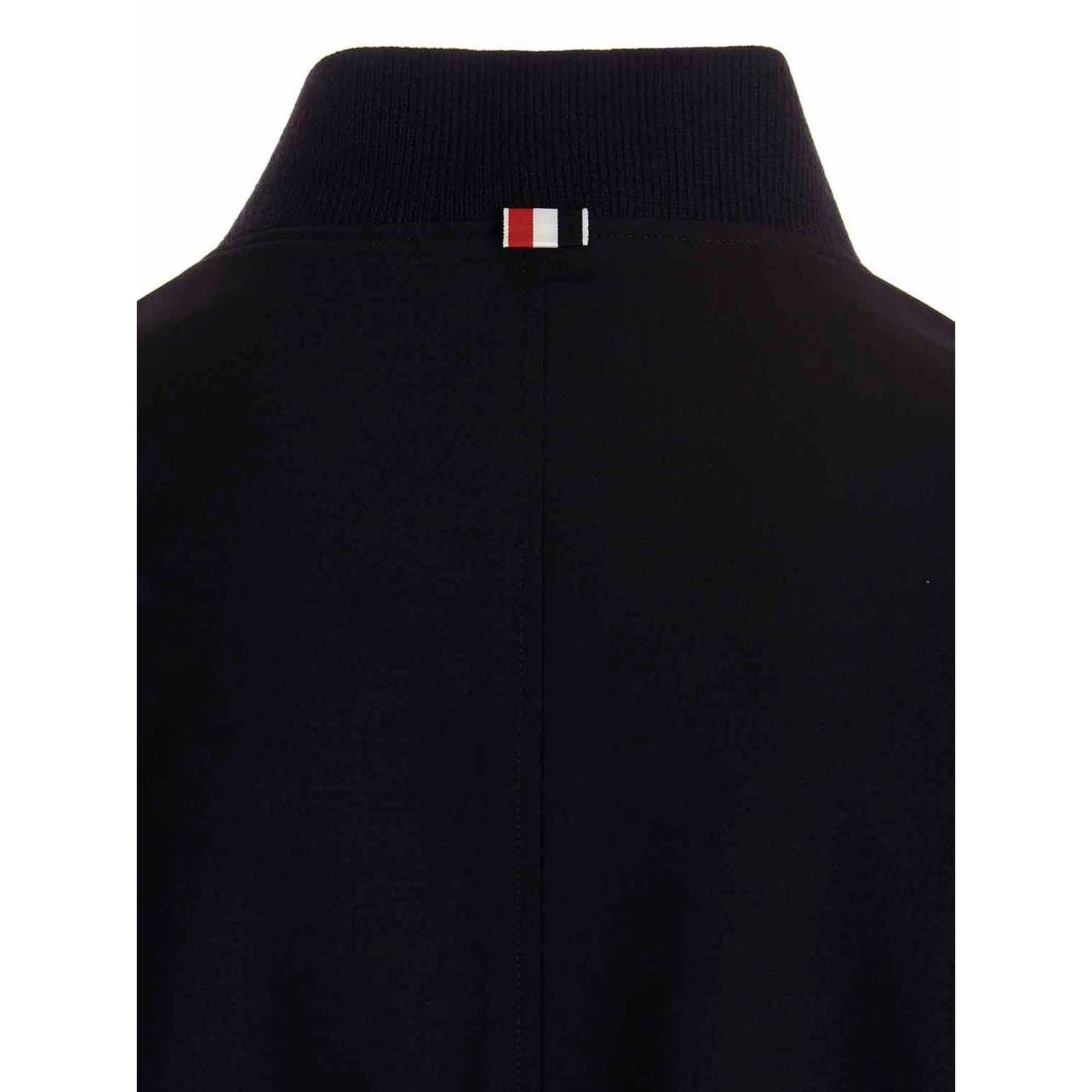 Thom Browne Blue Wool Bomber
