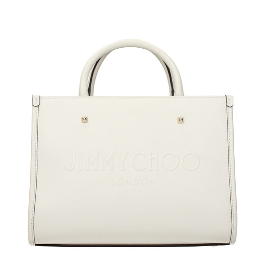 Jimmy Choo White Leather Handbag