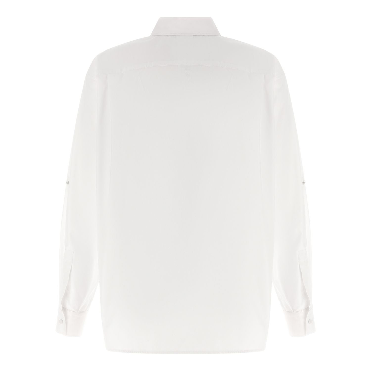 Max Mara White Cotton Blouse