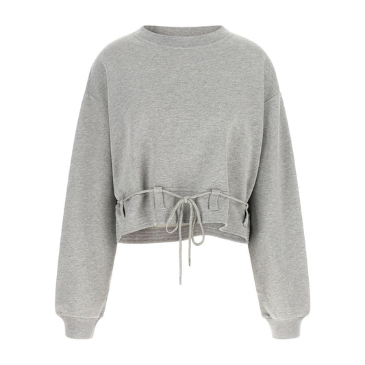 Dries Van Noten Gray Cotton Sweatshirt