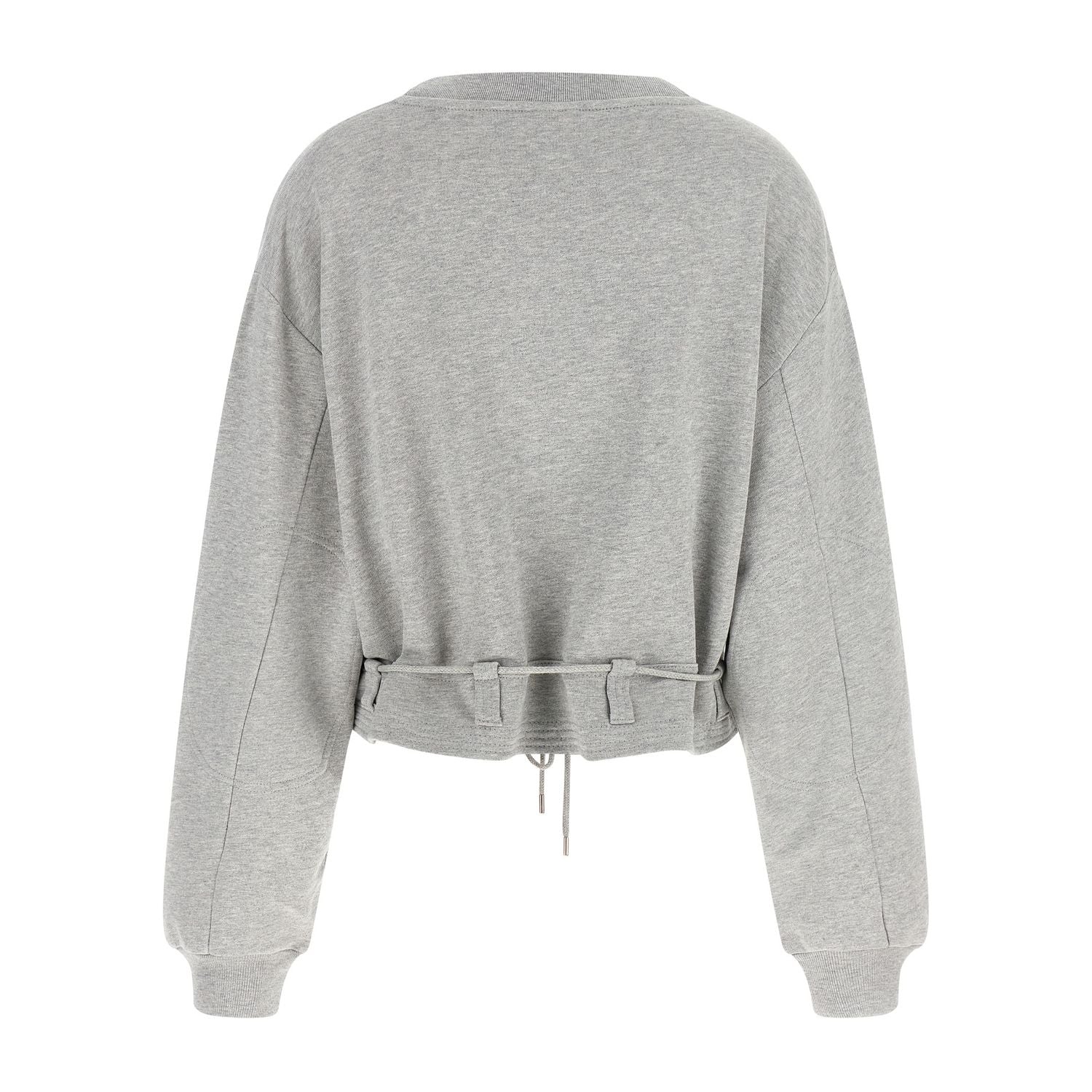 Dries Van Noten Gray Cotton Sweatshirt