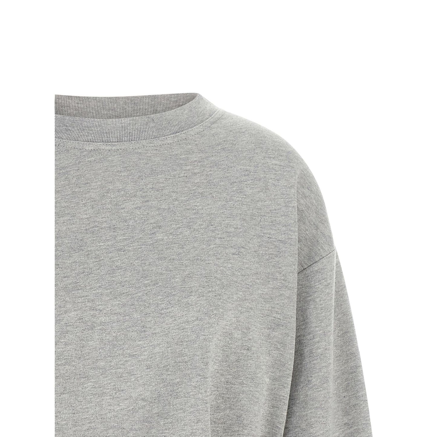 Dries Van Noten Gray Cotton Sweatshirt