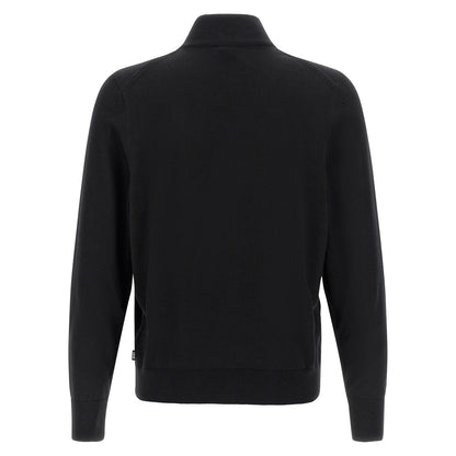 Hugo Boss Black Virgin Wool Cardigan