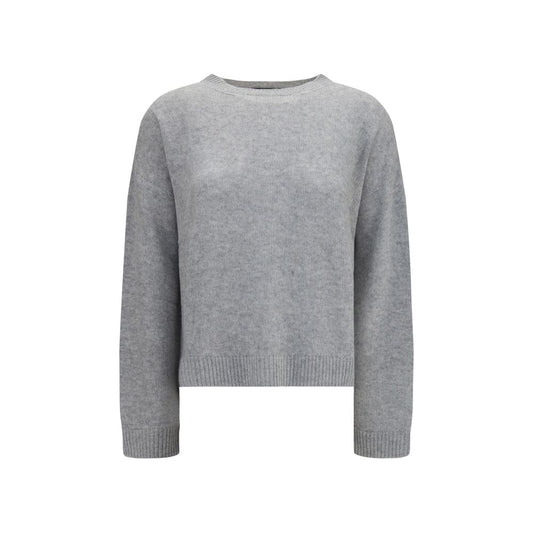 Fabiana Filippi Gray Cashmere Sweatshirt